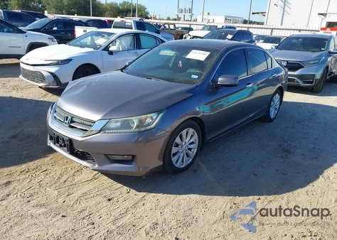 2014 Honda Accord Ex-L from USA, damaged, VIN 1HGCR2F89EA221885
